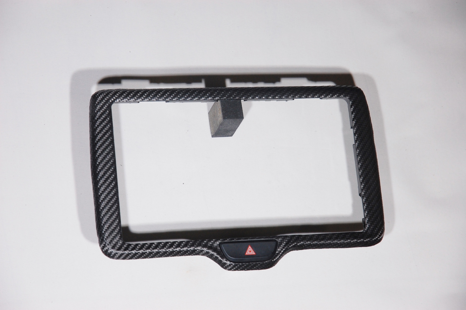 Toyota Yaris GR Blende für radio/navigation-system aus Carbonfaser 5 Toyota yaris GR carbon fiber behuizing radio
